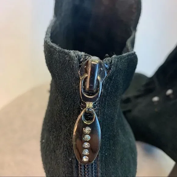 𝅺PEGABO Vanboe black ankle bootie size 39 - Picture 5 of 8